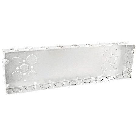 Southwire Electrical Box, 108.5 cu in, Multi Gang Box Type, 7 Gangs, Steel, Rectangular Shape GB-1587